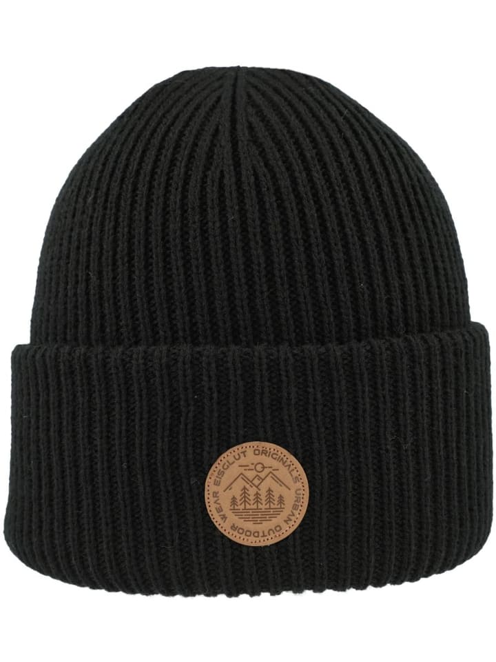 

Eisglut Черная вязаная шапка