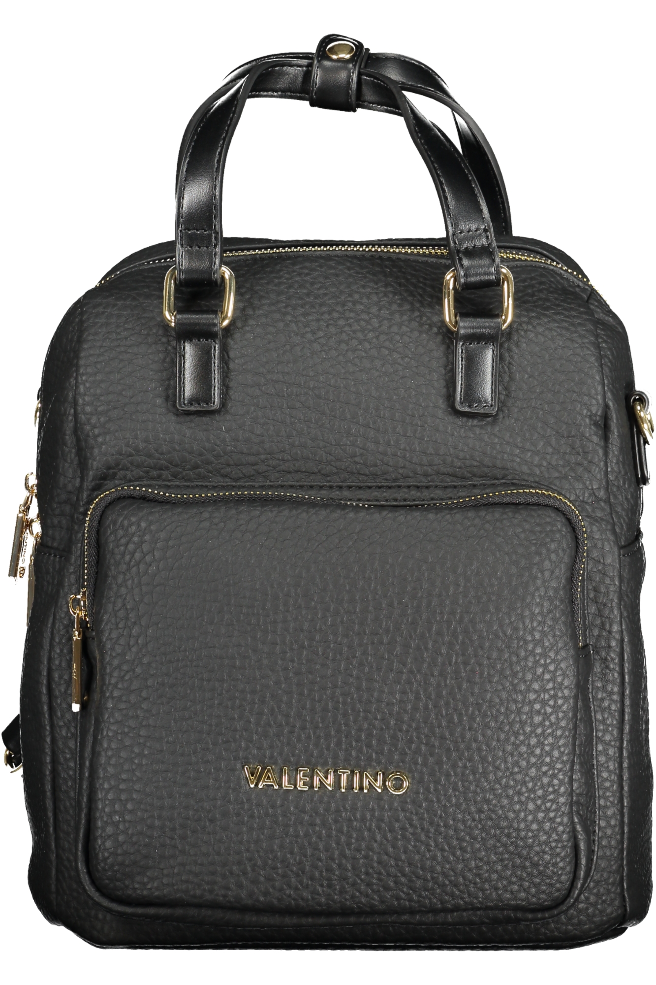 

Рюкзак женский Valentino с двумя ручками, черный