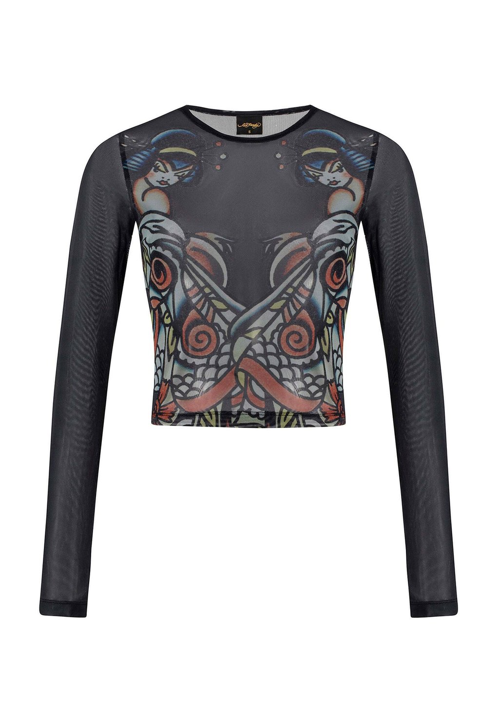 

Топ с длинными рукавами ICE GEISHA Ed Hardy, черный