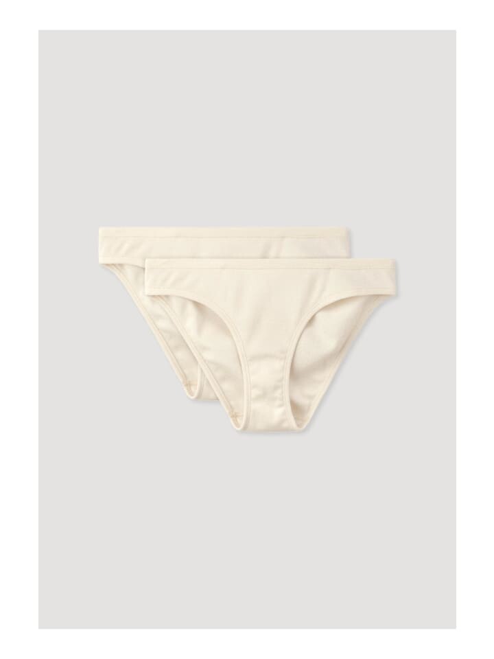 

Трусы Hessnatur Slip Low Cut 2er Set PURE NATURE aus reiner Bio Baumwolle, натуральный