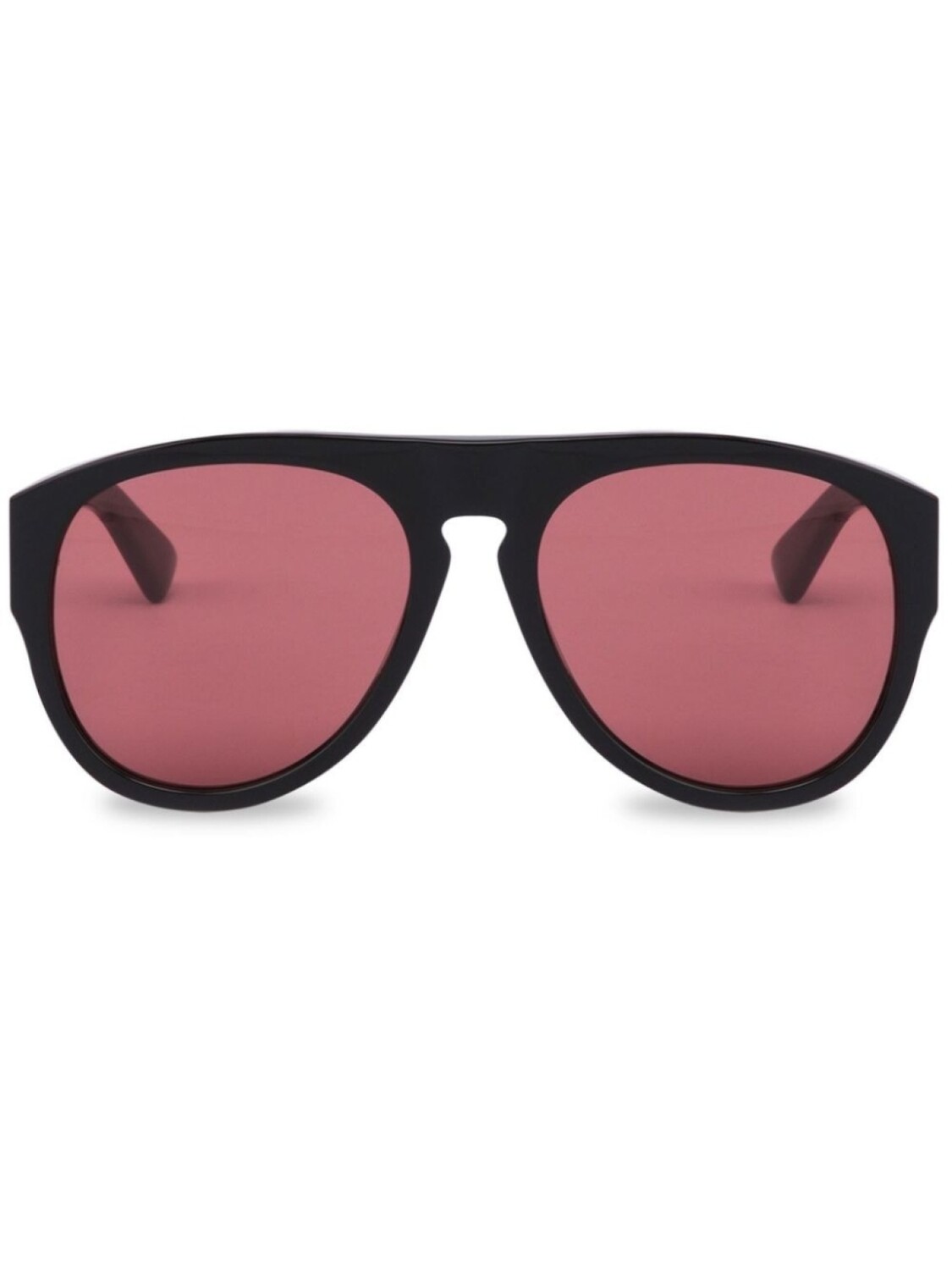 

Солнцезащитные очки в оправе пилота Moschino Eyewear, черный