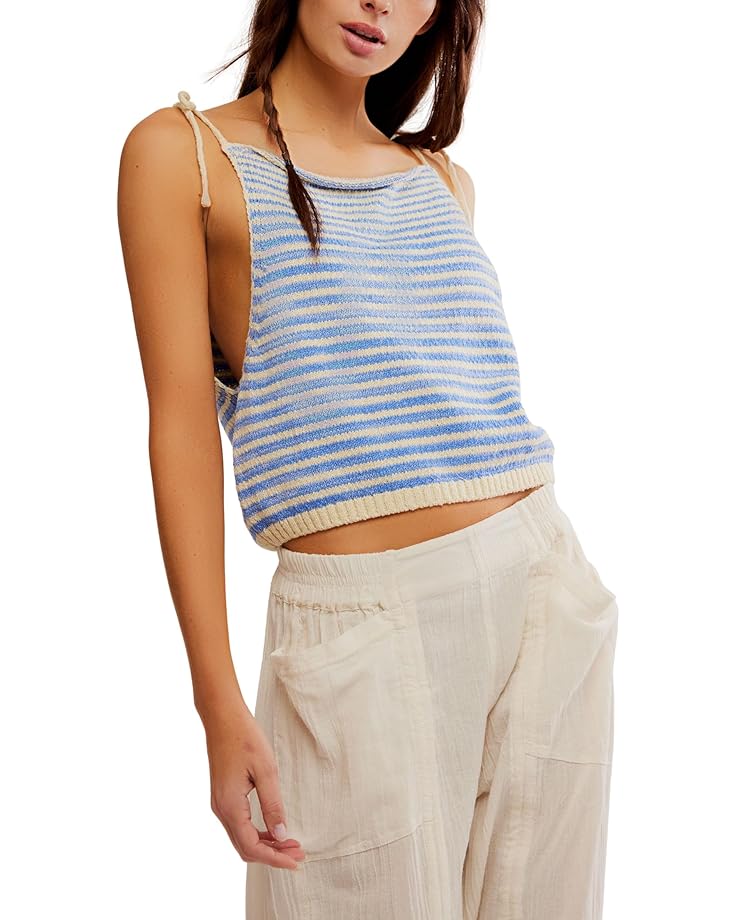 

Топ Free People Claire Tank, цвет Granada Sky Combo