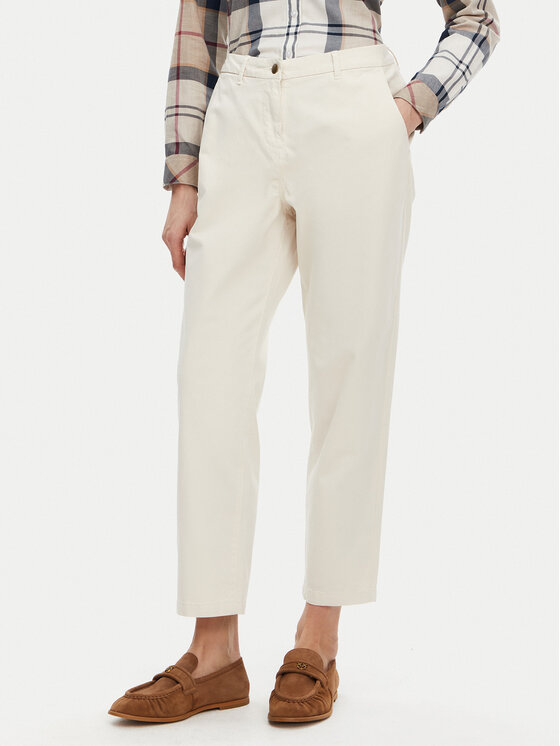 

Брюки чинос классического кроя LTR0388WH51 Barbour, экрю