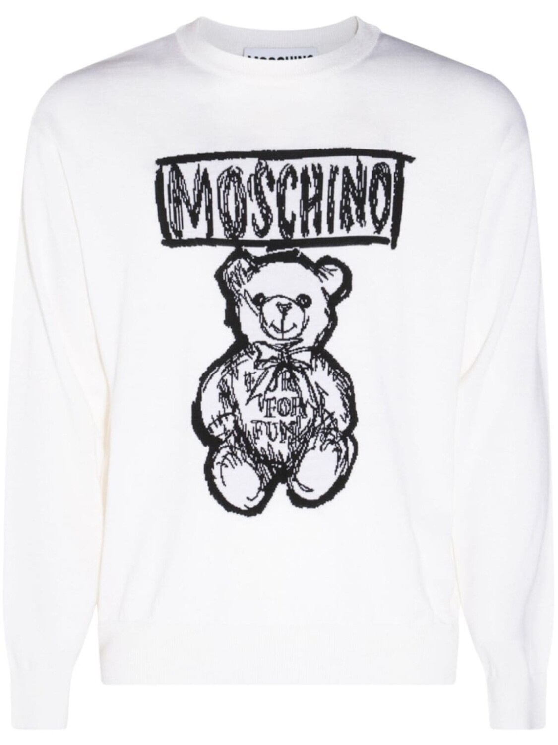 

Свитер Moschino Teddy Bear, белый