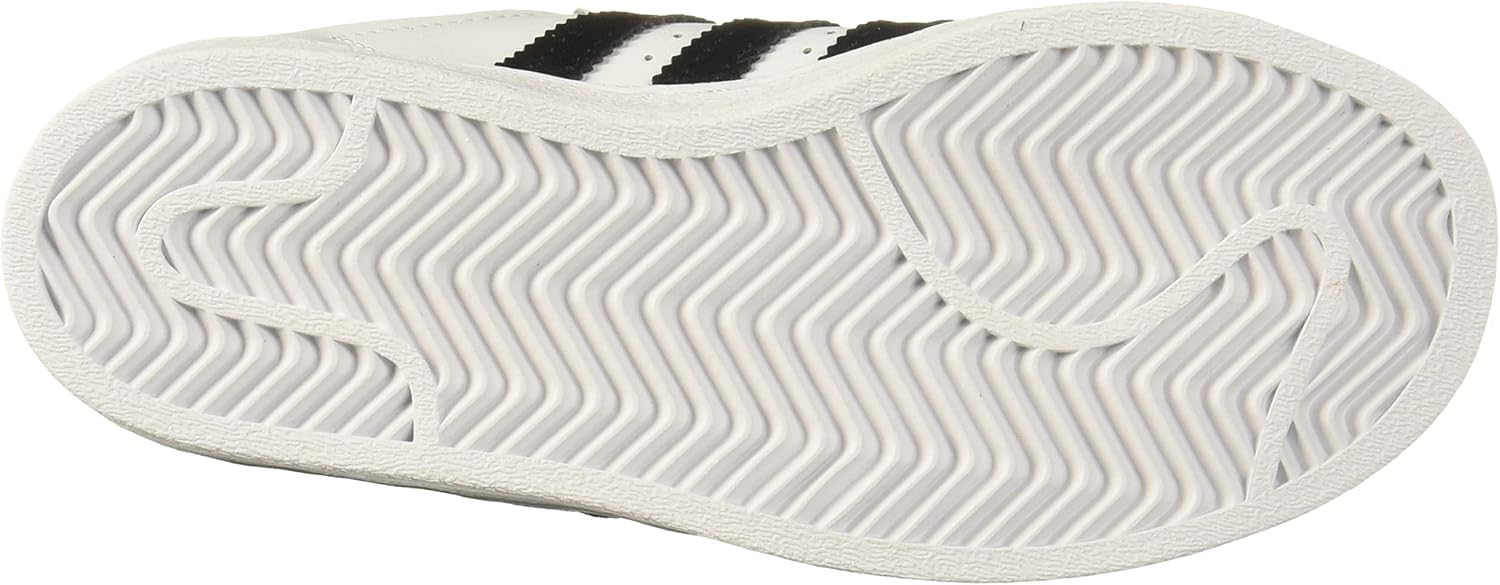 Кроссовки adidas Originals Infant Stan Smith Cloudfoam для малышей, белый/черный — фото 4