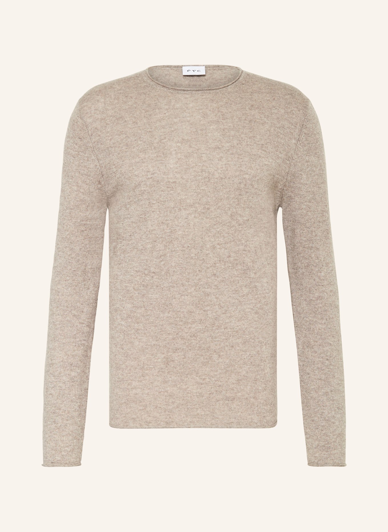 

Кашемировый свитер Ftc Cashmere, коричневый