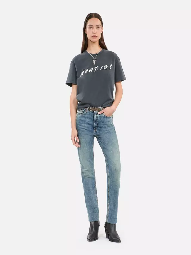 

Футболка THE KOOPLES Metallic Slogan Cotton, черный