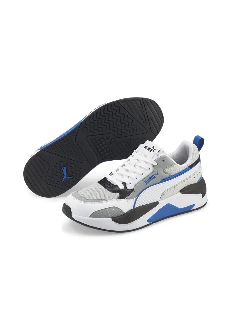 Кроссовки, X-Ray 2 Square, Puma, белый/серый/фиолетовый — фото 2