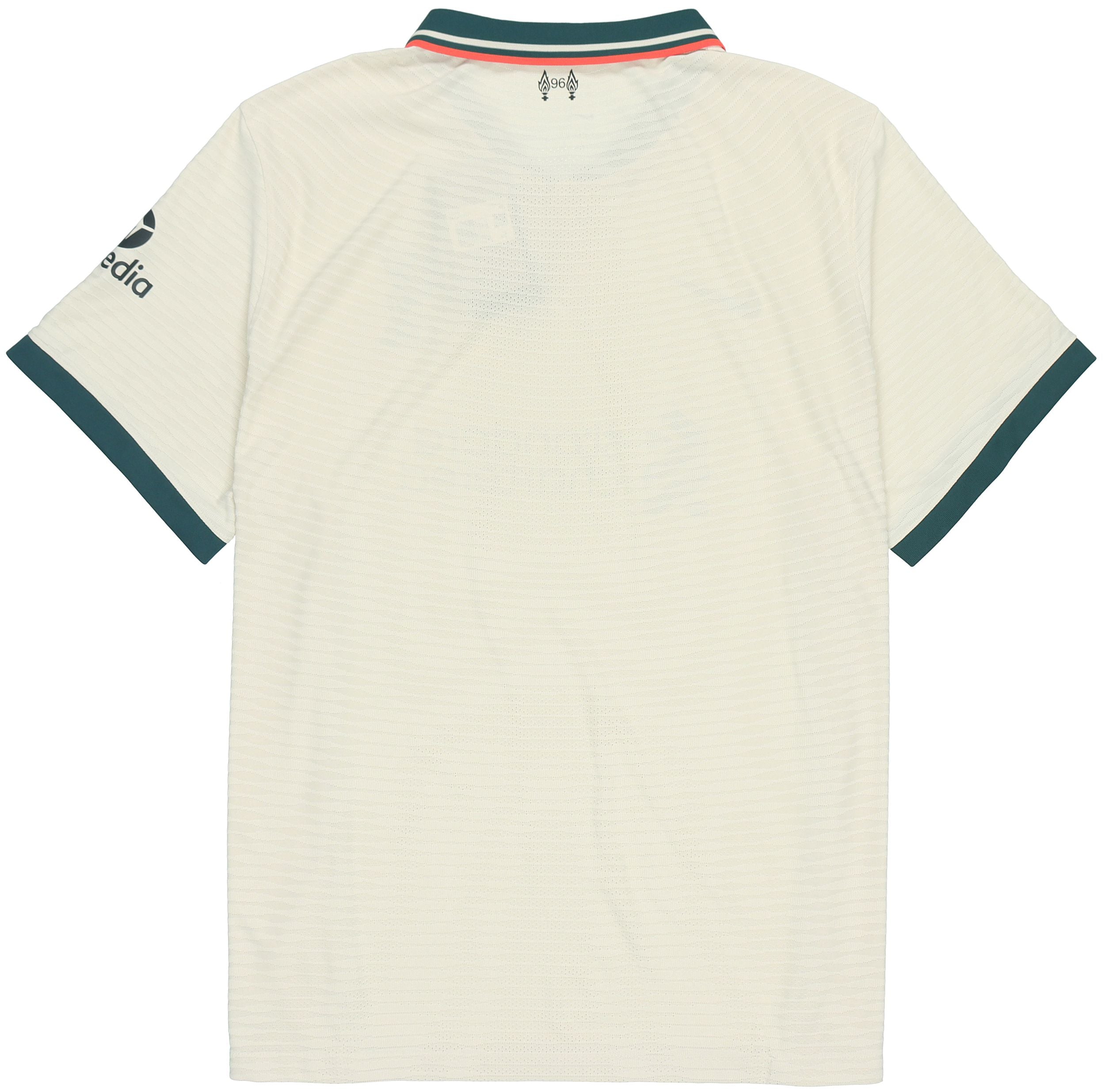 Джерси Nike Soccer/Football Sports Short Sleeve Jersey AU Player Edition 21-22 Season Liverpool Away Gray — фото 2