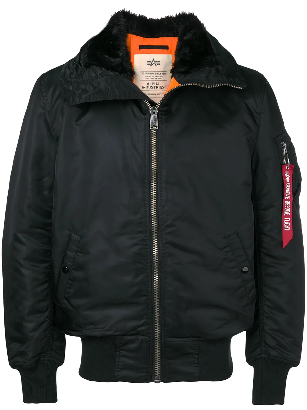 

Куртка 'Flight' Alpha Industries, черный