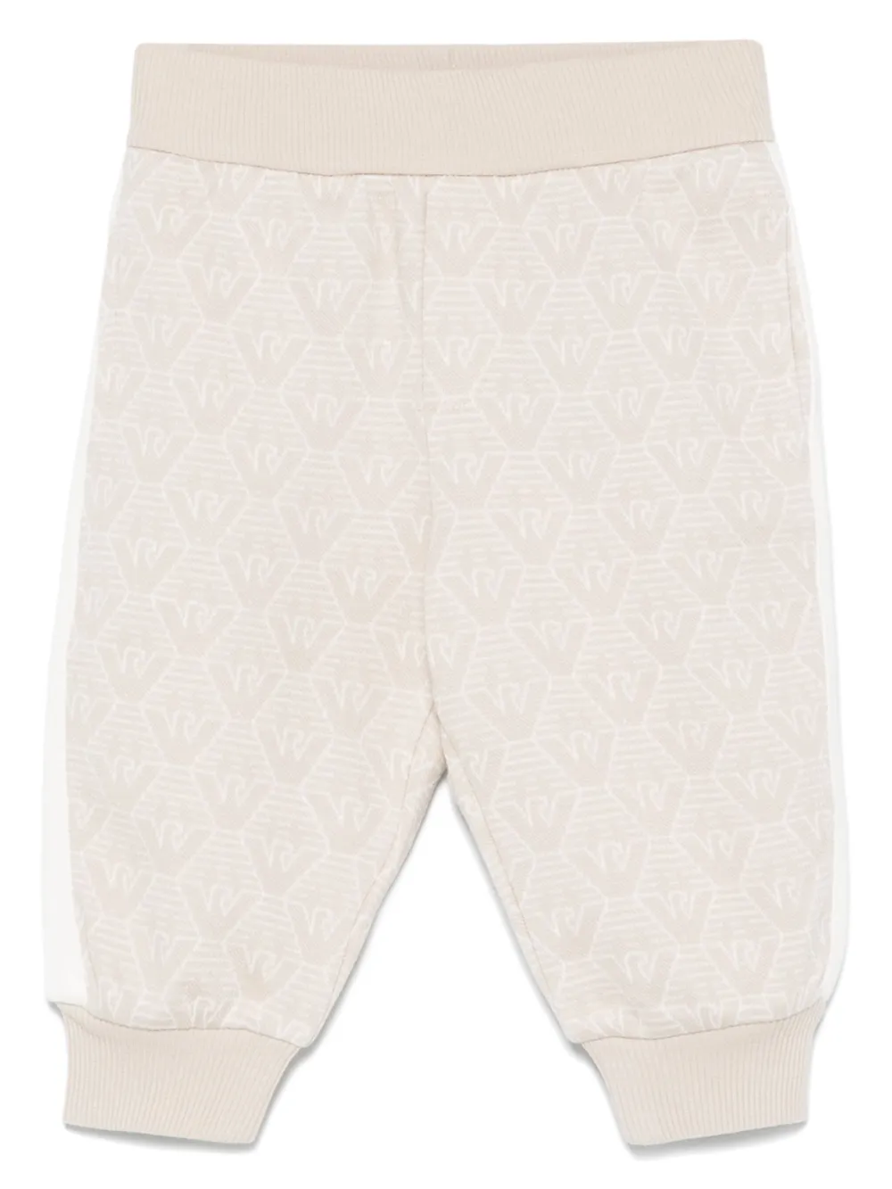 

Спортивные брюки с жаккардовым логотипом Emporio Armani Kids, нейтральный