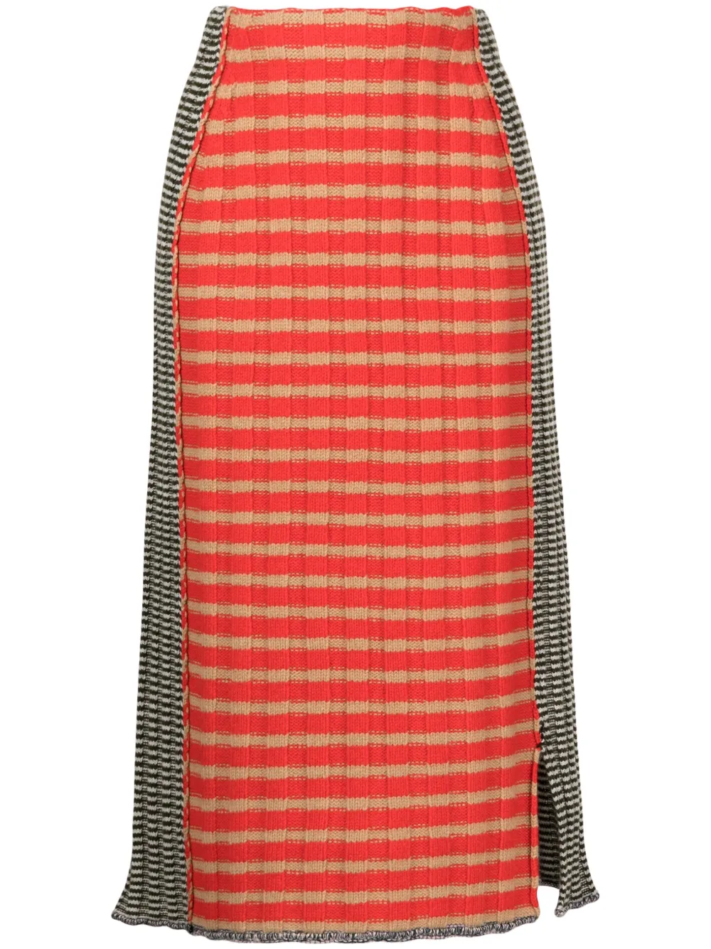 

Юбка в клетку YANYAN KNITS, мультиколор