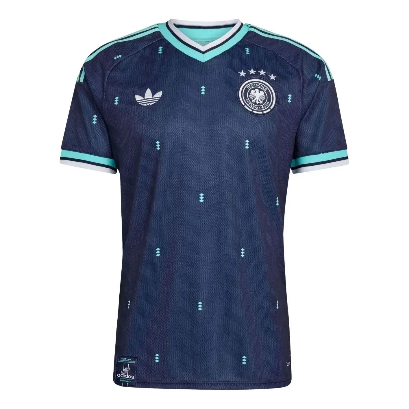 Гостевая футболка Adidas сборной Германии №26, цвет «Collegiate Navy»