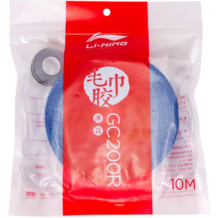 

Теннисная лента для рукоятки полотенце для хвата, хлопковая тонкая ракетка для бадминтона 10м*30мм LINING