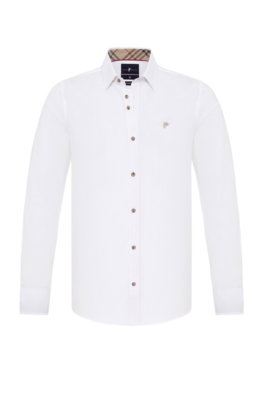 

Повседневная рубашка DENIM CULTURE Regular fit Button Up Shirt FEDERICO, белый
