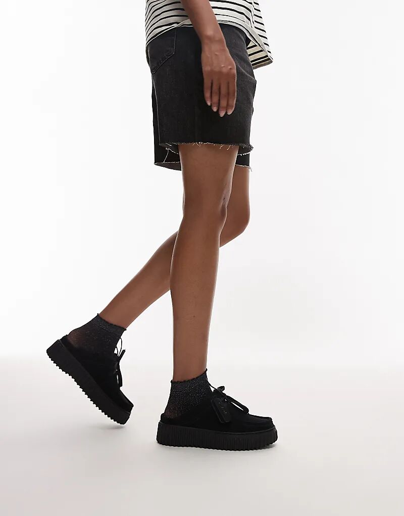 Мюли Clarks Torhill с подкладкой из искусственного меха, черного цвета — фото 2