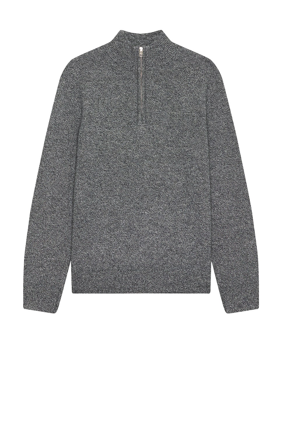 

Свитер с молнией в четверть четверти Cash Blend Club Monaco, цвет Black & White