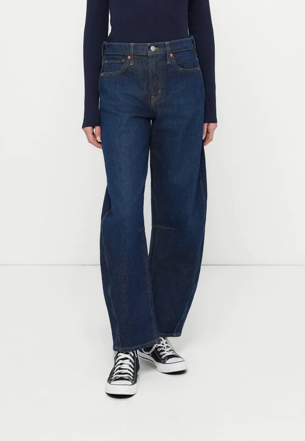 Джинсы прямого кроя Gap, Dark-Blue Denim