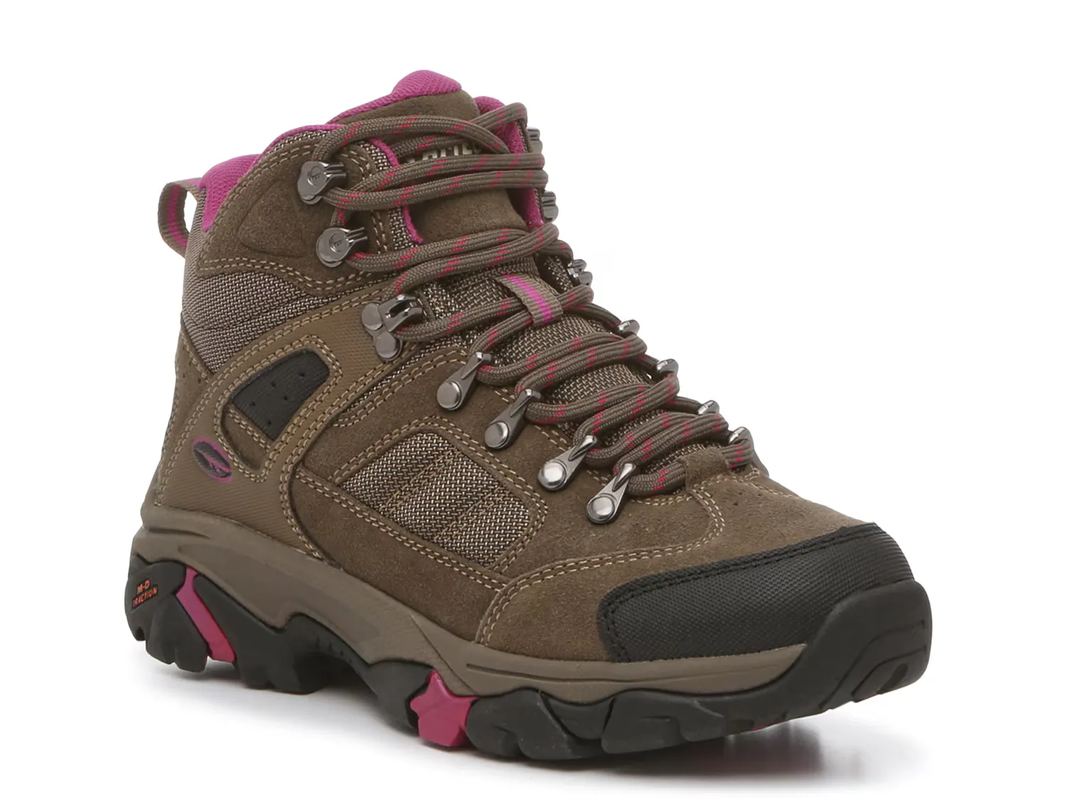 

Сапоги Bedrock Hiking Shoe Hi-Tec, цвет mossgreen_black_magenta
