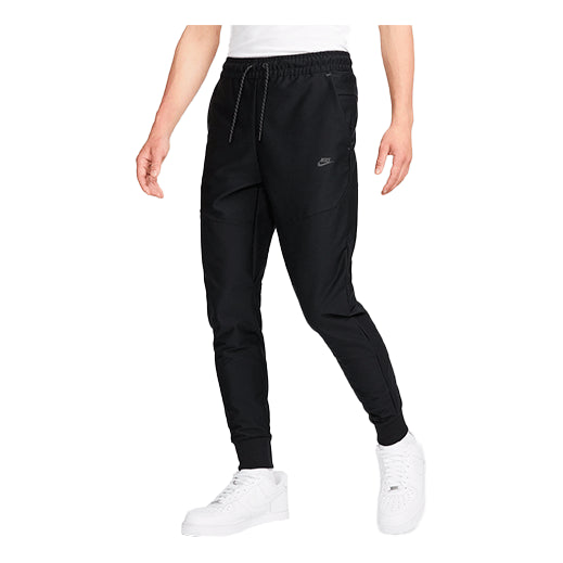 

Спортивные брюки Men's Nike Elastic Waistband Lacing Bundle Feet Sports Pants/Trousers/Joggers Black DD6599-010