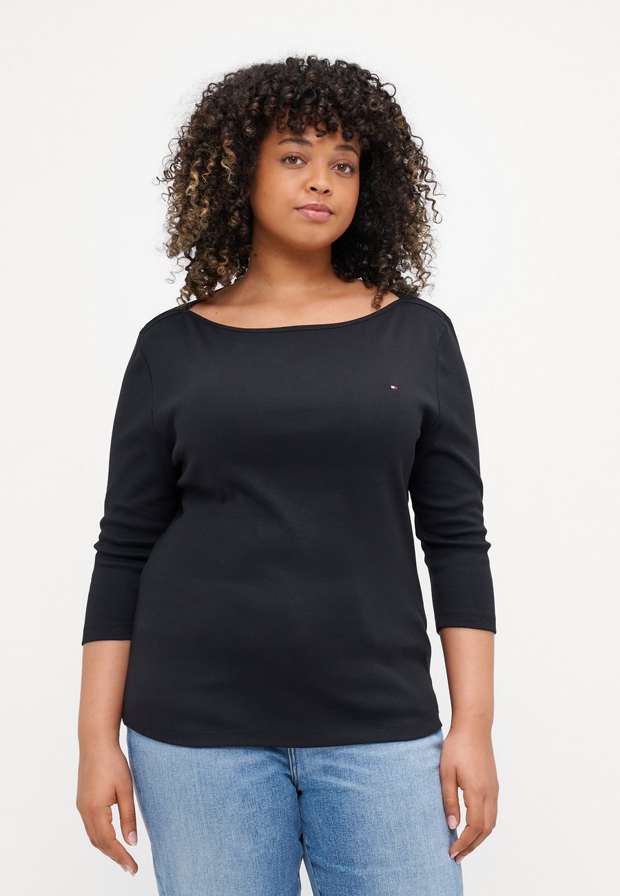 

Топ Tommy Hilfiger Curve SLIM CODY BOAT 3/4, Black