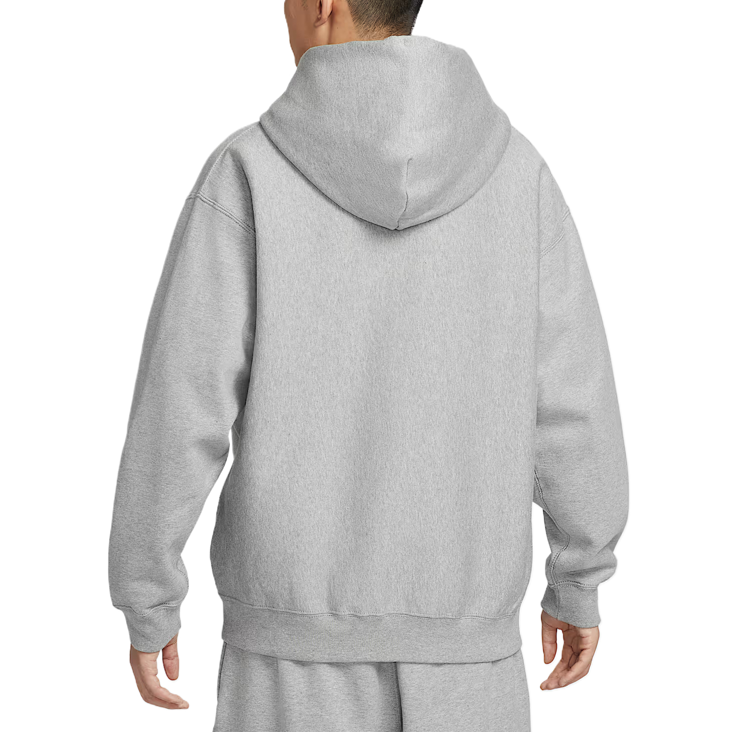 Худи на молнии Nike, темно-серый/серый/белый — фото 3