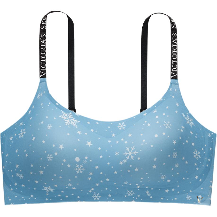 

Victoria's Secret Женский бюстгальтер Blue Snowflake Print