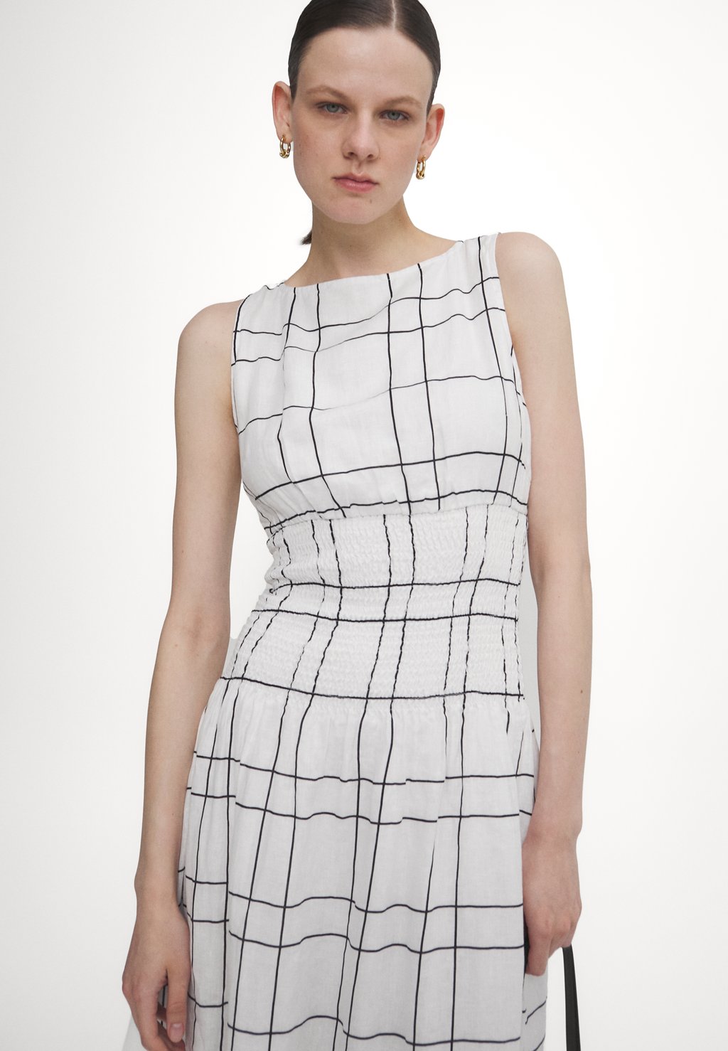 

Повседневное платье LA CANELLA MIDI DRESS Faithfull the brand, белый