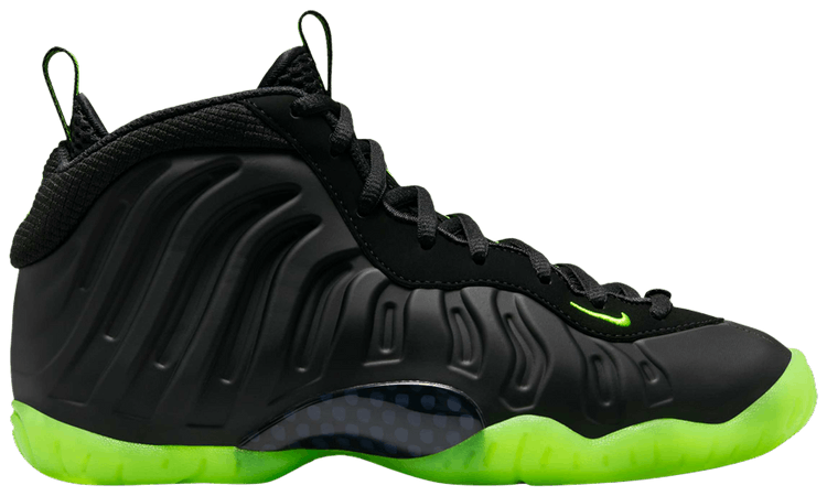 

Кроссовки Nike Little Posite One GS 'Black Volt', черный