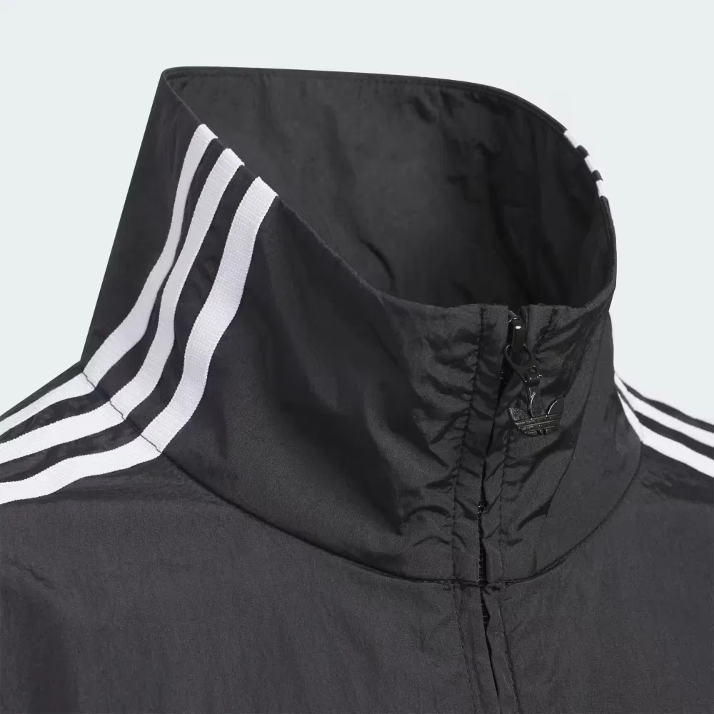 Детская куртка с воротником-стойкой Adidas Originals, Black — фото 4