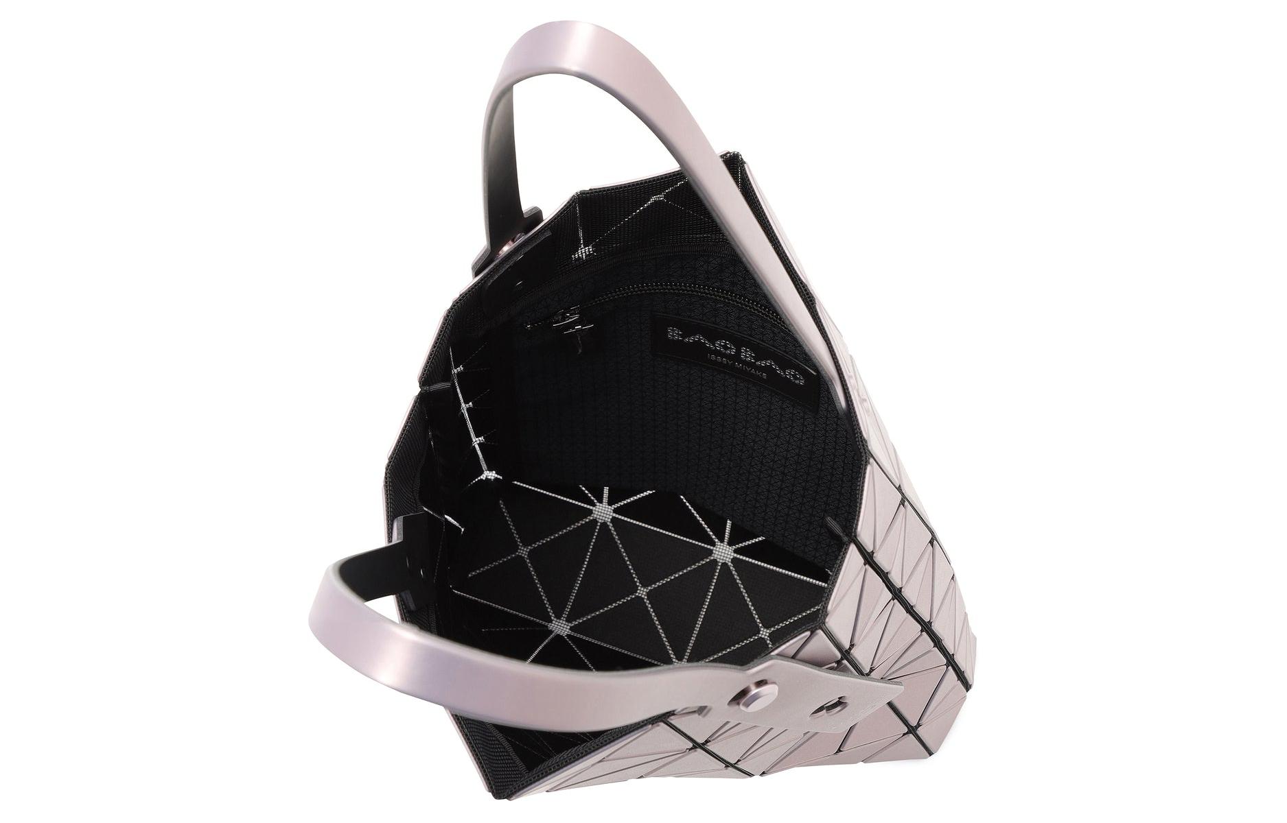 

Люминесцентная коробчатая сумка из поливинилхлоридной смолы Шоппер Сумка через плечо Женская розовая ISSEY MIYAKE