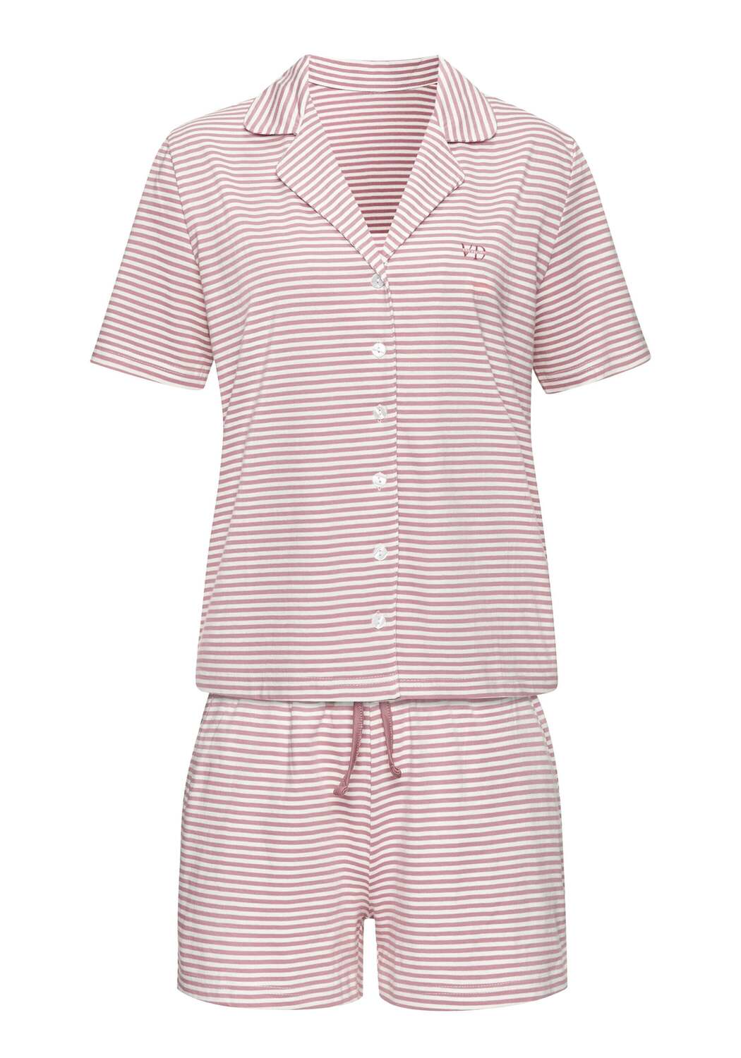 

VIVANCE Короткий пижамный комплект в цвете Mauve