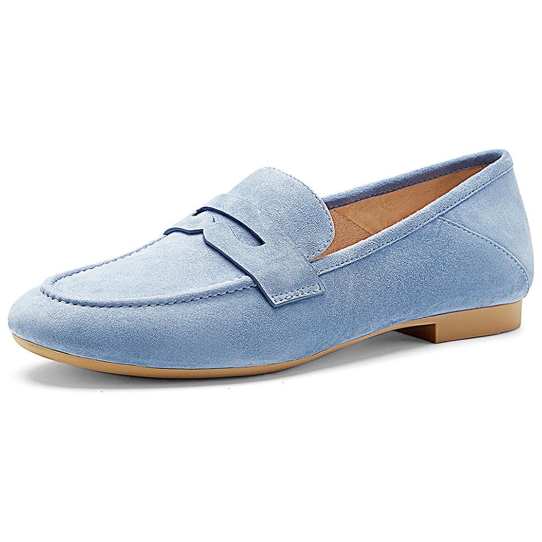 NINE WEST Лоферы женские на каблуке 1,5 см Сансет Корал, цвет Sunset Coral — фото 4