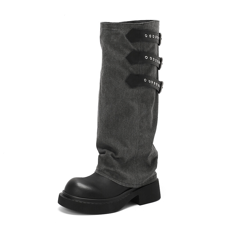 

Сапоги AIQINISHA Knee-high Boots Women's, черный