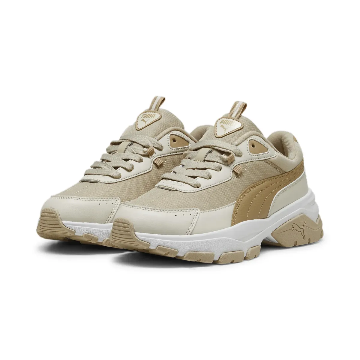 

Кроссовки PUMA "CASSIA VIA", цвет Alpine Snow-Prairie Tan-Putty