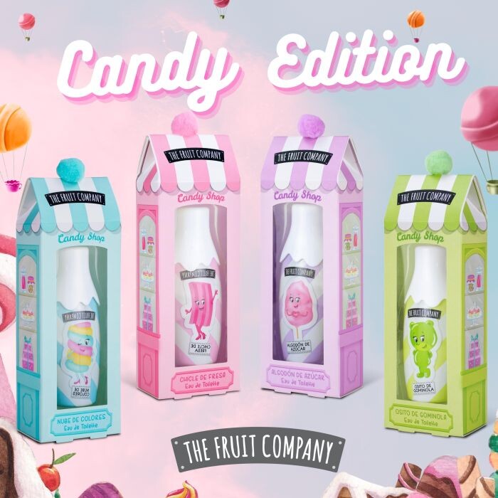 

Туалетная вода унисекс Candy Edition Colonia Chicle de Fresa The Fruit Company, 1 unidad