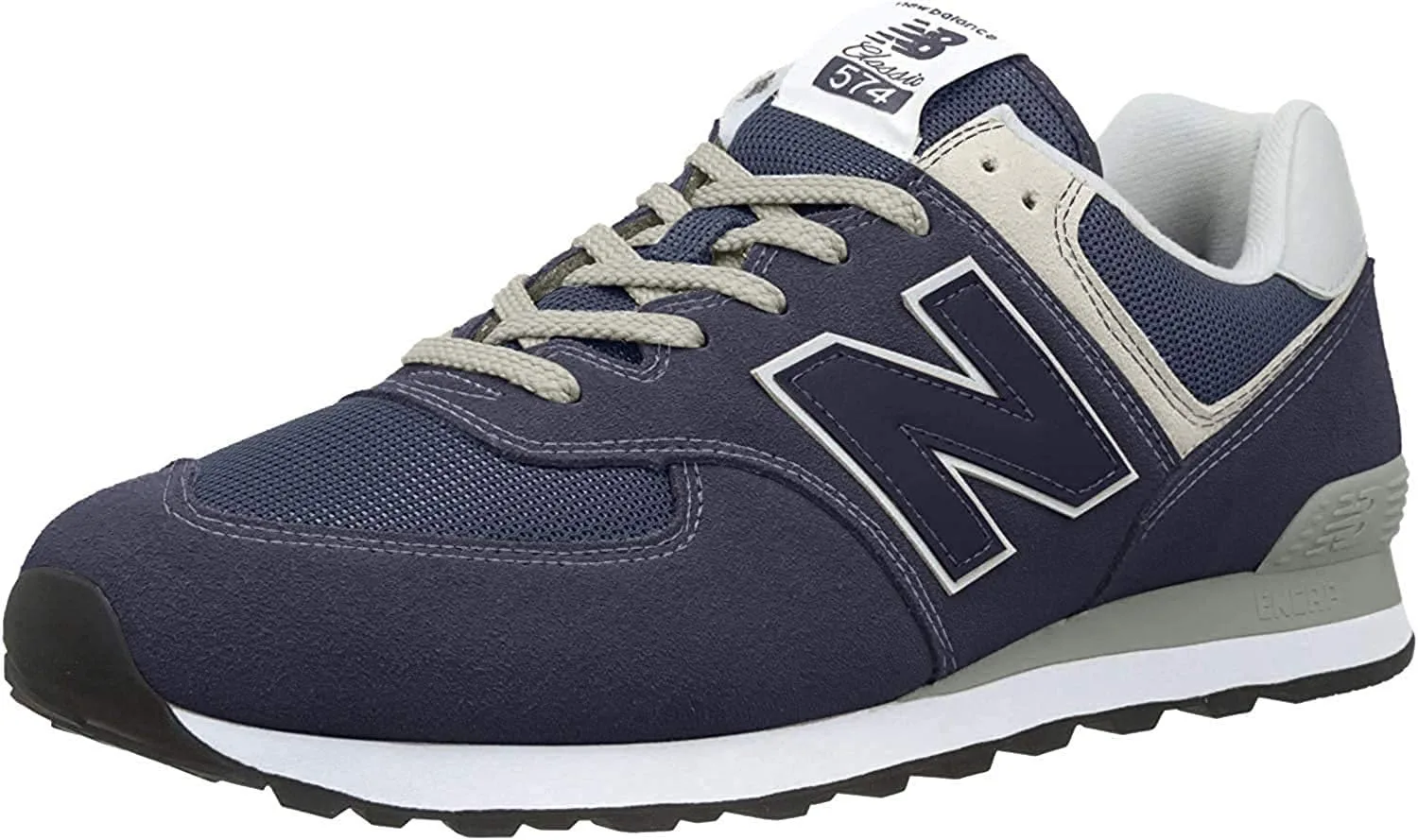 Детские кроссовки New Balance Unisex Kids 574 Basket, черный