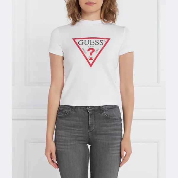 

Футболка стандартного кроя Guess, белый