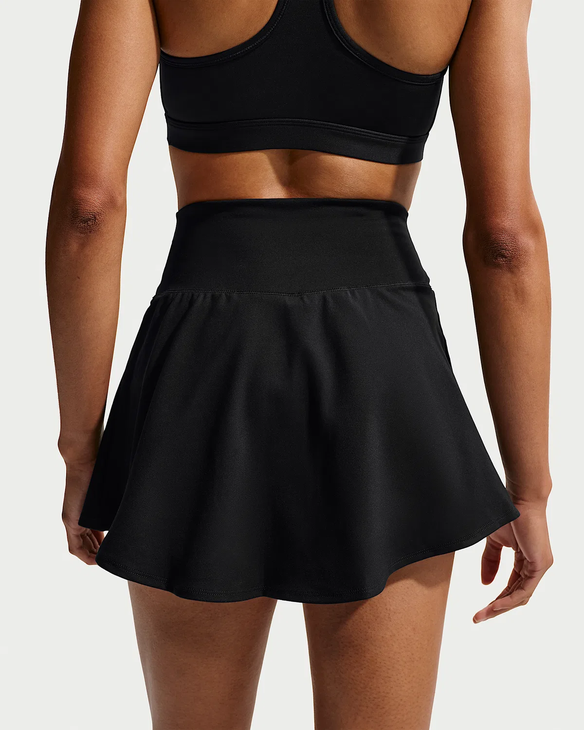 Женская юбка Dri-FIT Nike One, Black/White — фото 3
