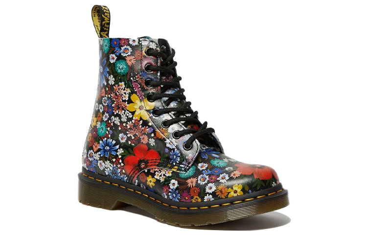 Ботинки Dr. Martens 1460 Pascal Floral, черный — фото 2