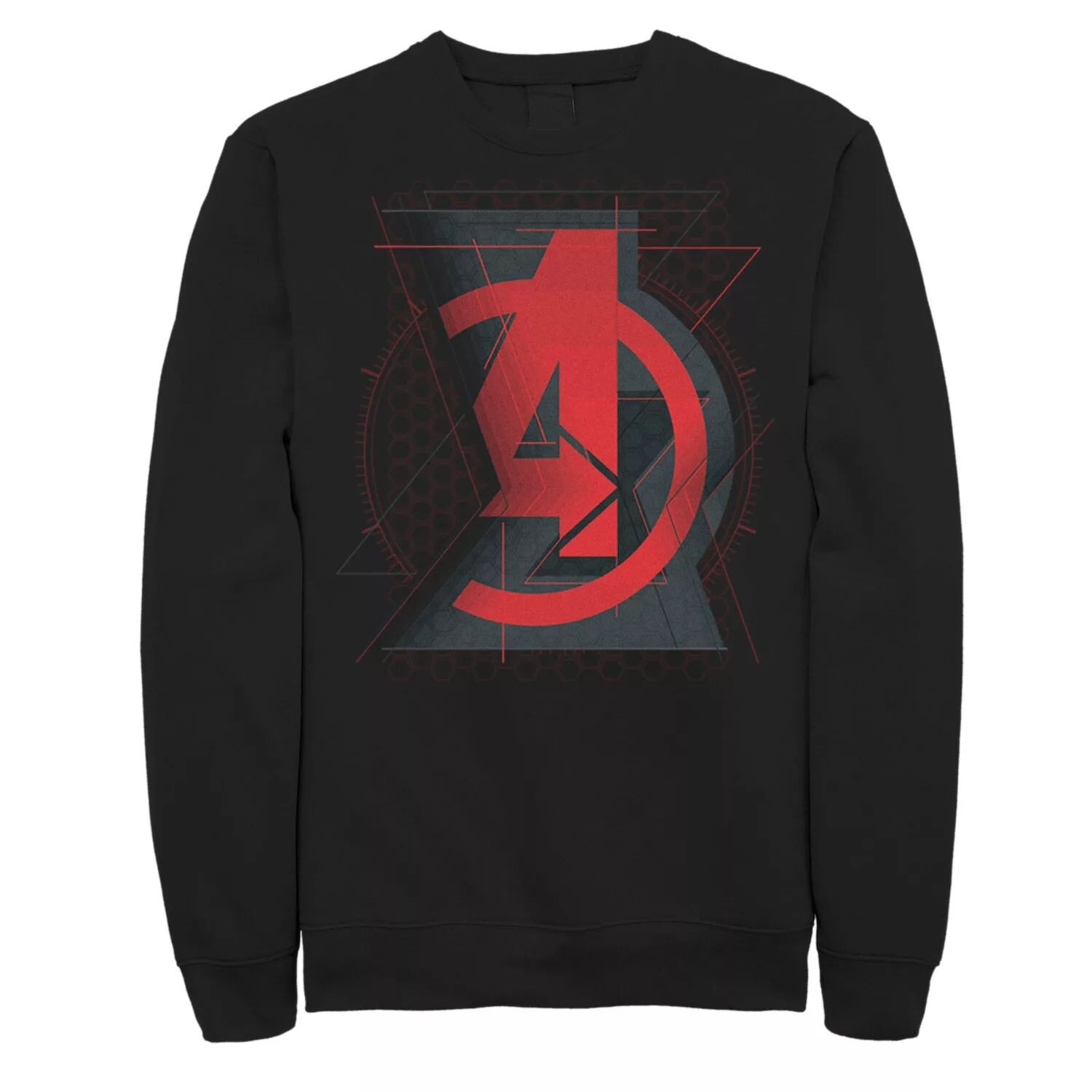

Мужской свитшот с логотипом Black Widow Avengers Marvel
