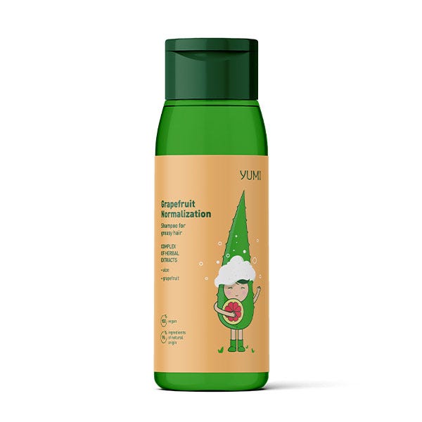 

Шампунь для жирных волос YUMI Grapefruit Normalization Shampoo, 300 мл