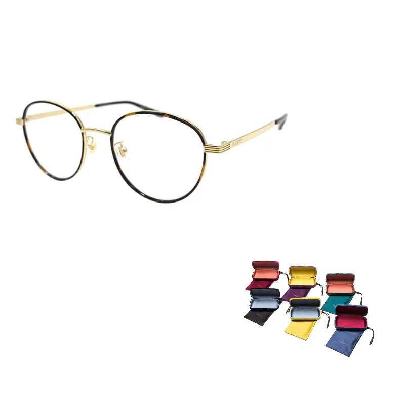 

GUCCI Квадратные очки, Tortoiseshell Gold