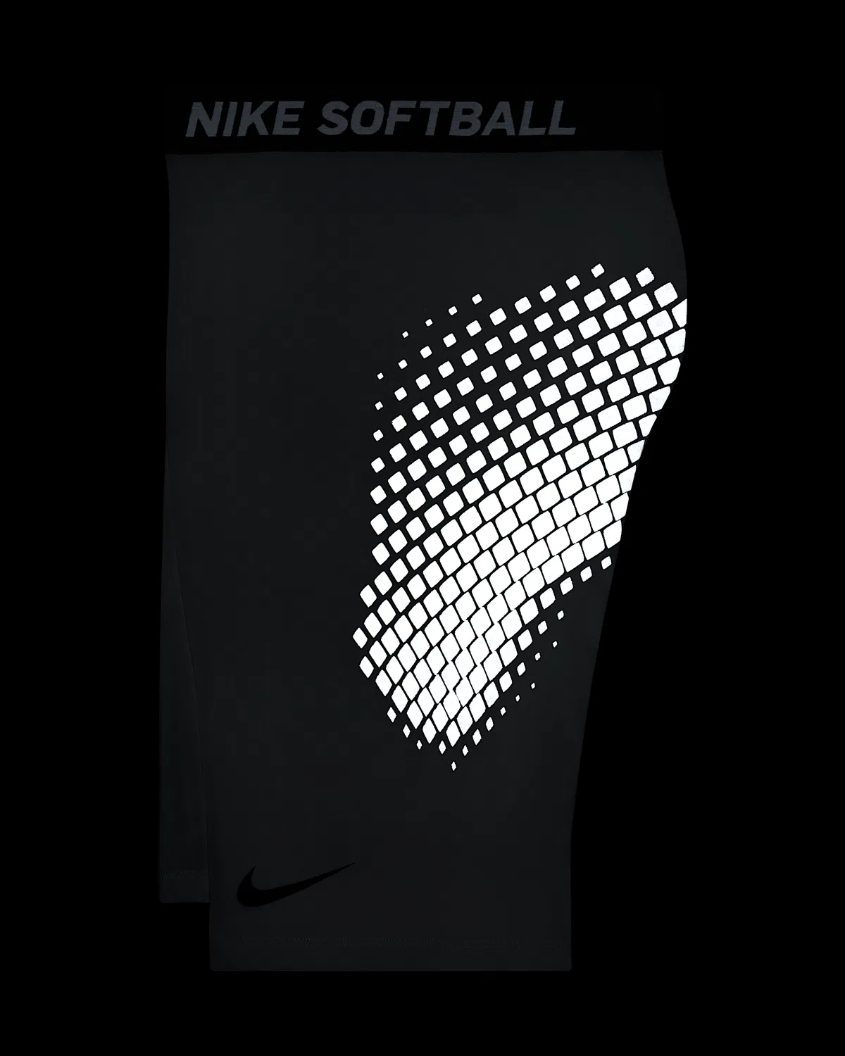Женские шорты Nike Dri-FIT Softball Slider Short, White — фото 4