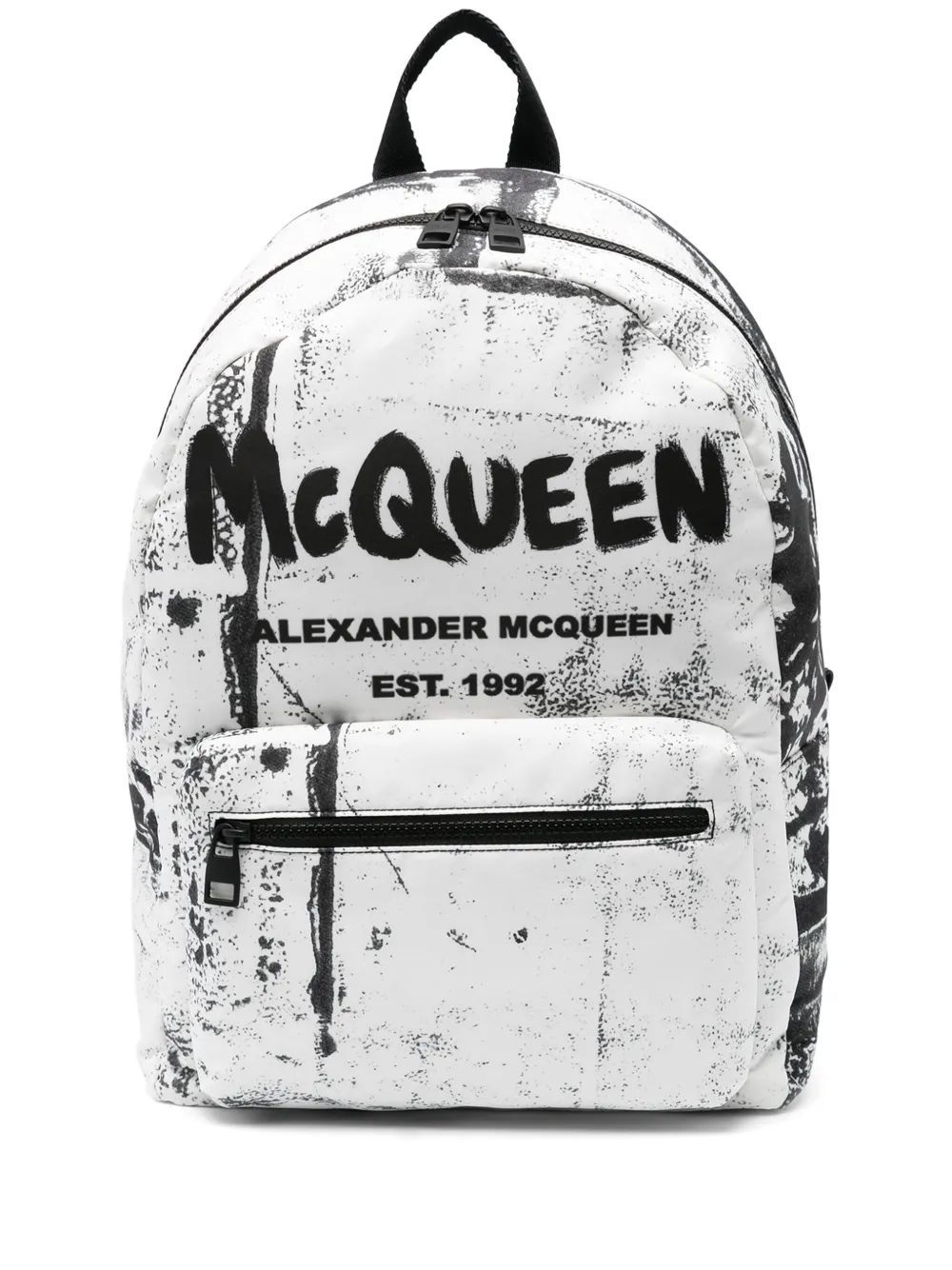 

Рюкзак Graffiti Metropolitan Alexander Mcqueen, белый