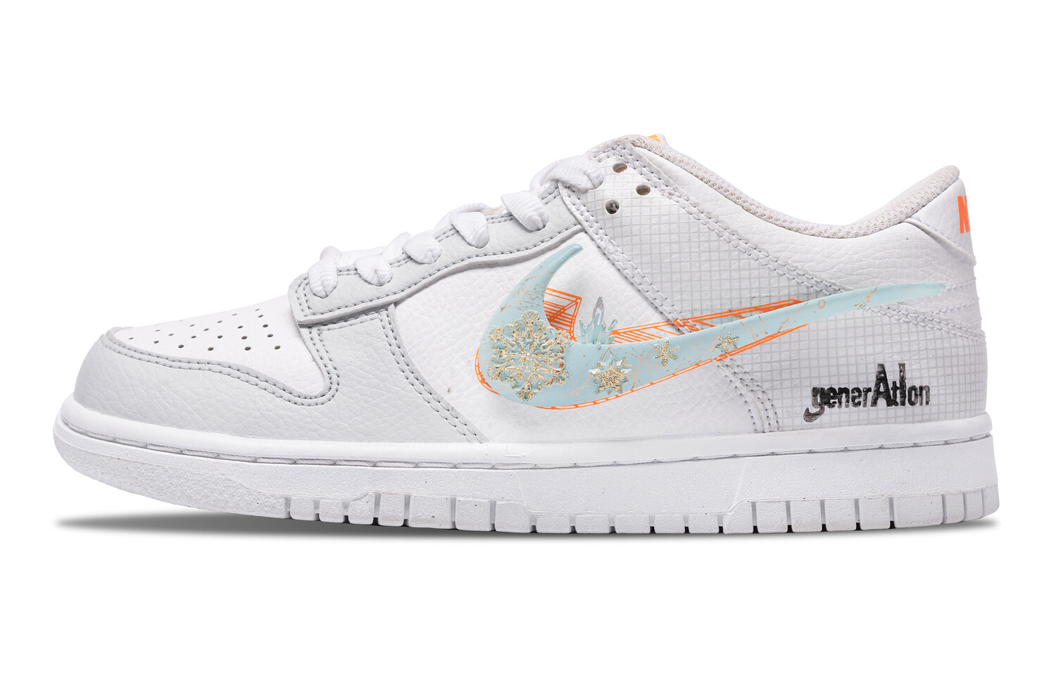 

Кроссовки Nike Dunk Skateboard Shoes Women's Low-Top White, Белый, Кроссовки Nike Dunk Skateboard Shoes Women's Low-Top White