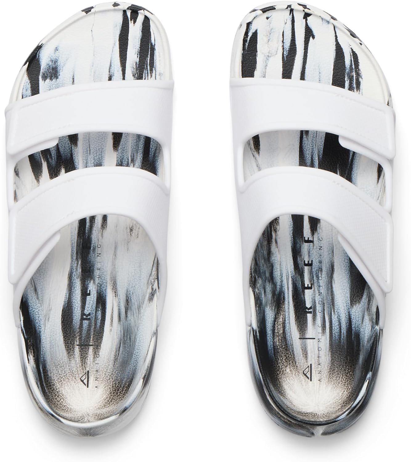 Мужские сандалии REEF Oasis Adapt Slide, Cookies and Cream — фото 2