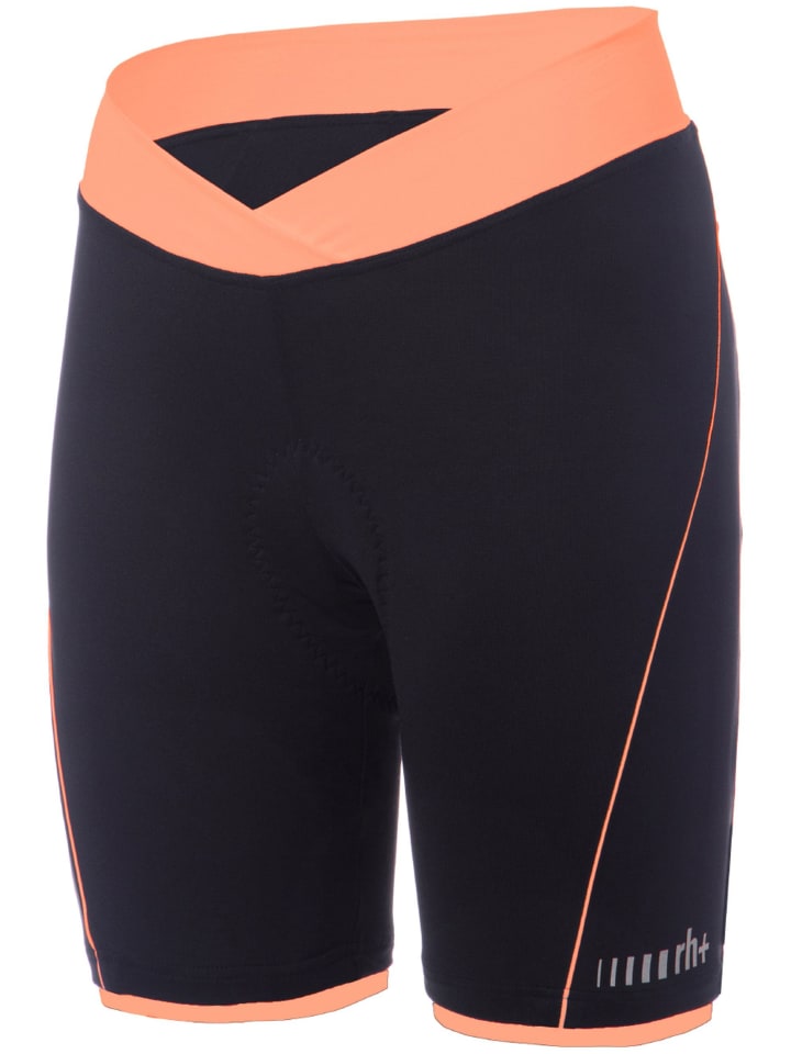 

Короткие велосипедные шорты Pista W черного и абрикосового цветов rh+