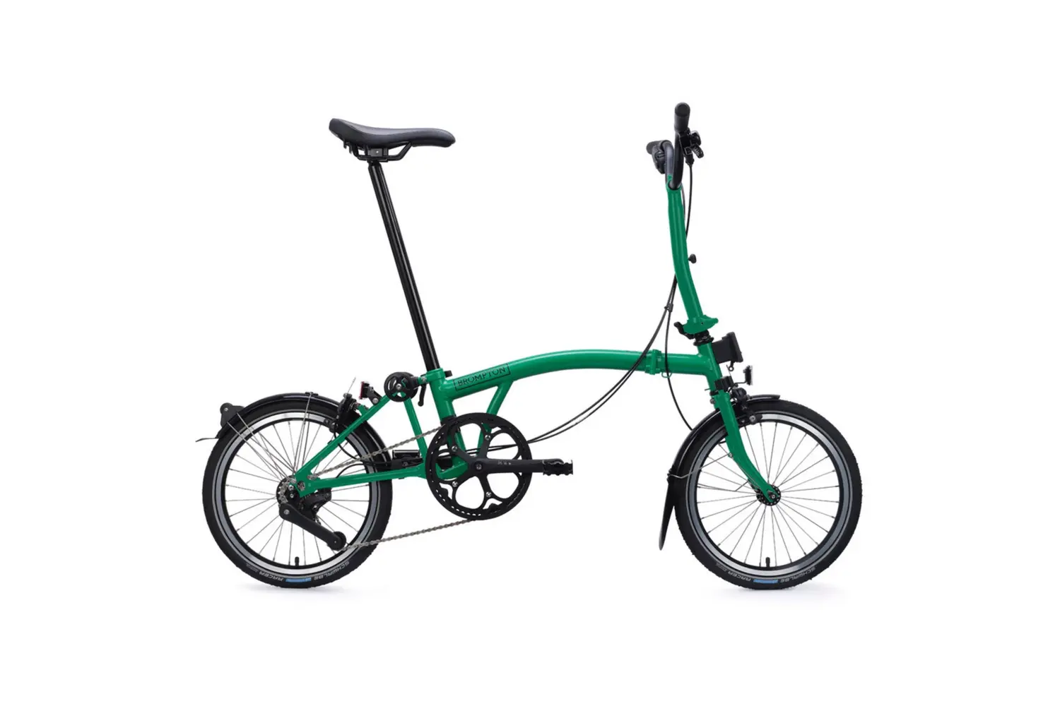 

Городской велосипед Brompton C line urban mk6 - 16 дюймов - faltrahmen - 2026, grün | palm green