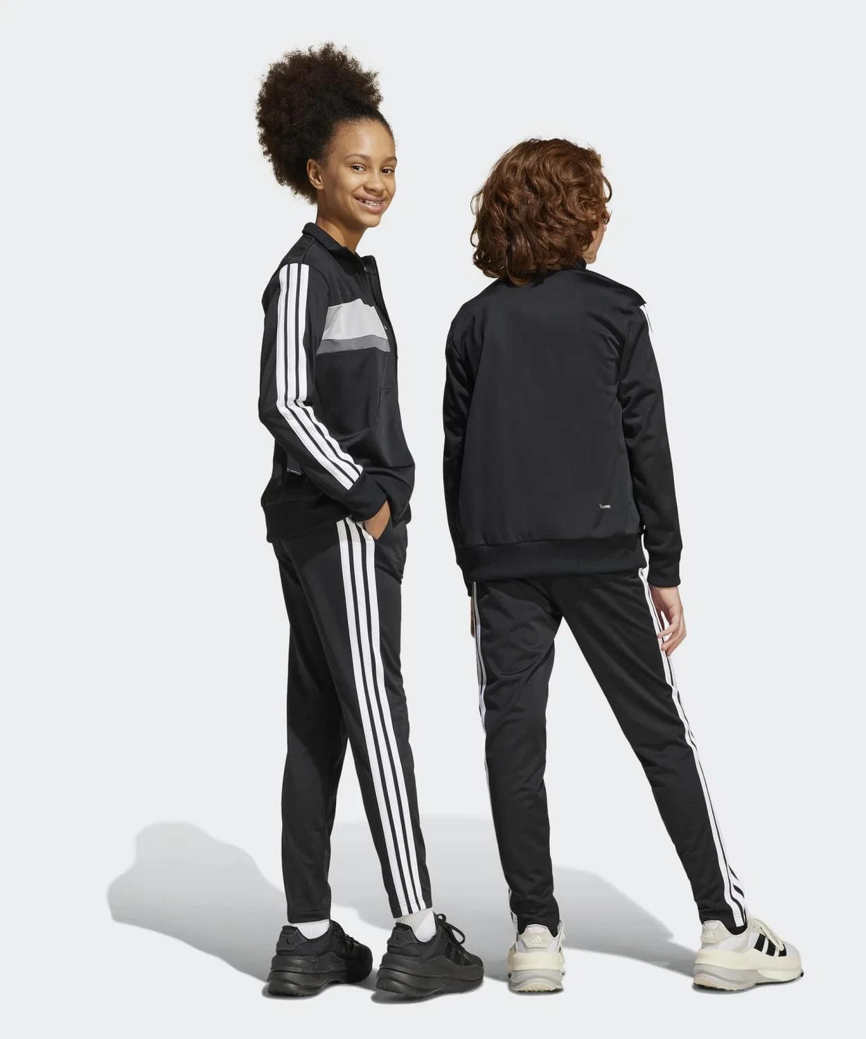 Детский спортивный костюм adidas с CLIMACOOL, синий — фото 2